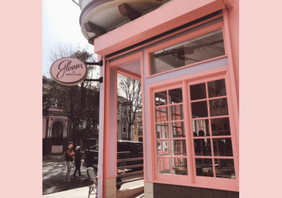 GLOSSIER at Rhea’s&nbsp;Café